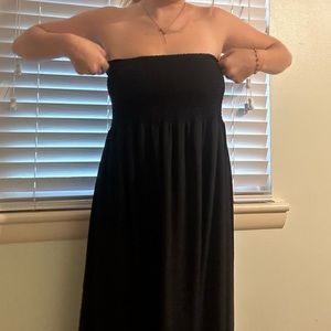 black womens sun dress